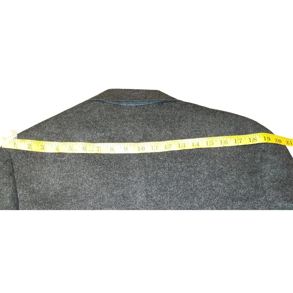 Polo University Club by Ralph Lauren Mens Wool Gray Blazer Sport Jacket Size 46L - Picture 7 of 9